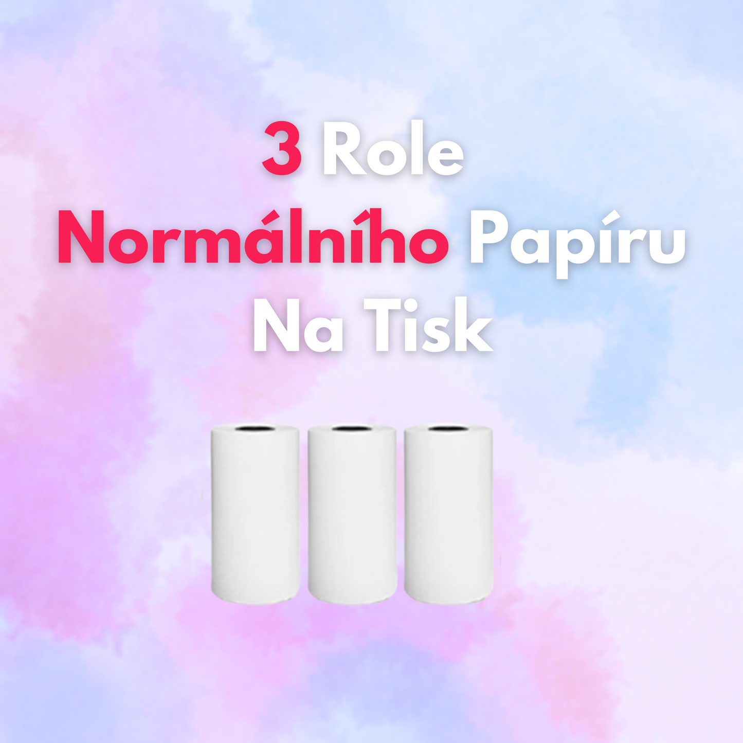 3 Role Papíru na Tisk